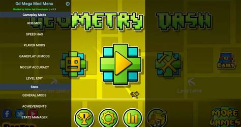 MEGA HACK v5, v6, v7 для Geometry Dash скачать .